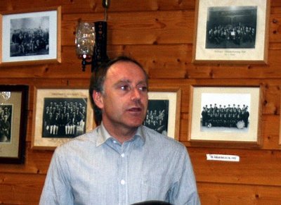 Leder i Orkanger Vel, Hans Kringstad. Foto: Marit Mjøen